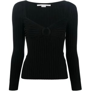 Stella McCartney , Ribbed Jumper ,Black female, Sizes: XS, L