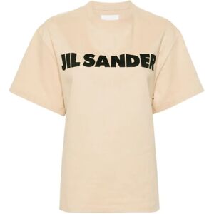 Jil Sander , T-Shirts ,Beige female, Sizes: L