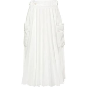 Sacai , Sacai Skirts ,White female, Sizes: S, M