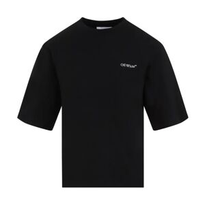 Off White , Black Cotton T-shirt Ss24 ,Black female, Sizes: XS, S, M