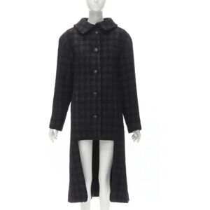 Chanel Vintage , Pre-owned Wool outerwear ,Black female, Sizes: XS