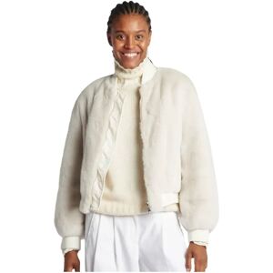 Blancha , Faux Fur Shearling Jackets ,White female, Sizes: 2XS, XS