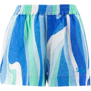 MC2 Saint Barth , Shorts ,Blue female, Sizes: S