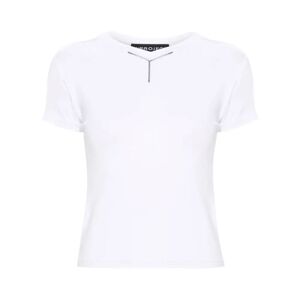 Y/Project , T-Shirts ,White female, Sizes: XS, M, S