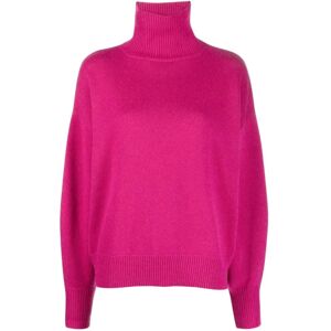 Isabel Marant , roll-neck cashmere jumper ,Pink female, Sizes: M