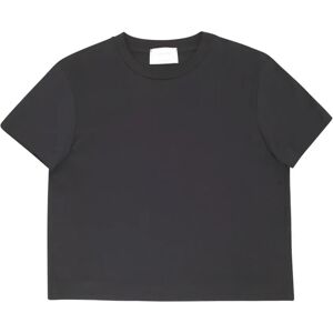 Daniele Fiesoli , Cotton Crop T-shirt ,Black female, Sizes: XS, M