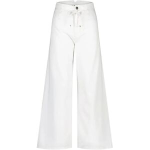 Etro , Wide Leg Bootcut Trousers ,White female, Sizes: W27, W28