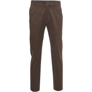 Hermès Vintage , Pre-owned Cotton bottoms ,Brown female, Sizes: L