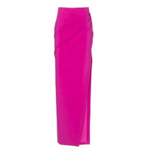 Genny , Bistretch Cady Skirt ,Pink female, Sizes: S, M