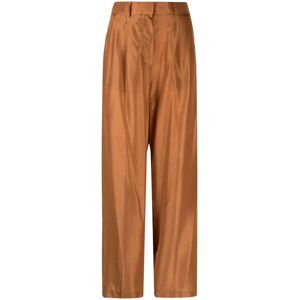 Forte Forte , Forte Forte Trousers Brown ,Brown female, Sizes: M, L, XS, S