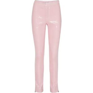 Rotate Birger Christensen , Sequin Boot Cut Pants ,Pink female, Sizes: S, M, L