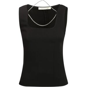 1017 Alyx 9SM , Black Sleeveless Top with Square Neckline ,Black female, Sizes: XS, S