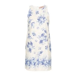Twinset , Floral Linen-Cotton Dress ,Multicolor female, Sizes: M, S