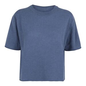 Lisa Yang , Luxurious Stormy Blue T-Shirt ,Blue female, Sizes: XS