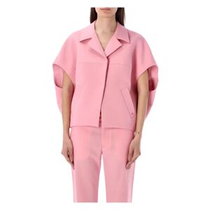 Marni , Women's Clothing Jackets & Coats Pink Gummy Ss24 ,Pink female, Sizes: XS