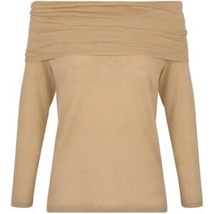 Cortana , Romeo, top in gold linen point ,Yellow female, Sizes: L, XL, S, XS, 2XL, M