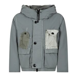 C.p. Company , Cus00C L3C04 30715 Jackets ,Green unisex, Sizes: 8 Y, 4 Y, 12 Y, 6 Y