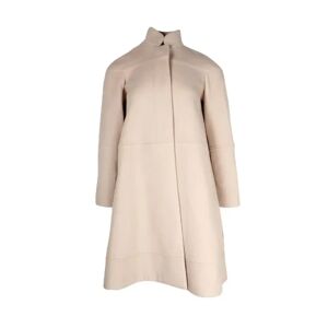 Chloé Pre-owned , Pre-owned Wool outerwear ,Beige female, Sizes: 2XS