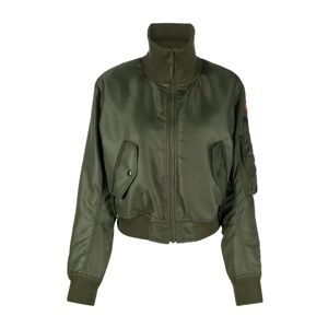 Kenzo , Boke Flower Bomber Jacket - Military Green ,Green female, Sizes: S/M