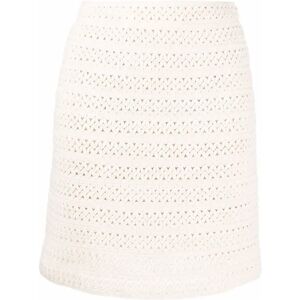 Ermanno Scervino , Skirt ,White female, Sizes: S