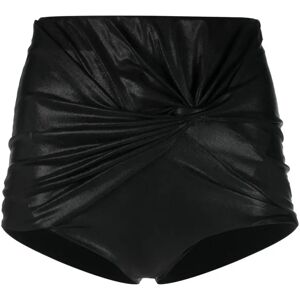 Rick Owens , Black Lilies High-Waist Mini Shorts ,Black female, Sizes: XS