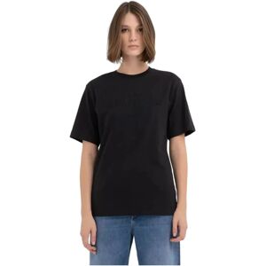 Replay , T-Shirts ,Black female, Sizes: XS, M, S