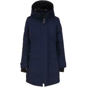 Canada Goose , Blue Hooded Coats with Adjustable Features ,Blue female, Sizes: XS