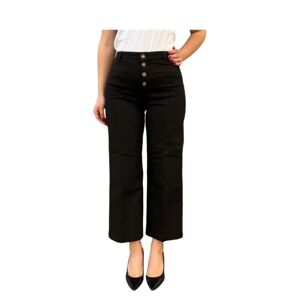 Liu Jo , Black Trousers for Women ,Black female, Sizes: W31, W28, W26