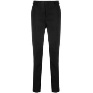 Saint Laurent , Luxury Wool Tuxedo Pants ,Black female, Sizes: M, L