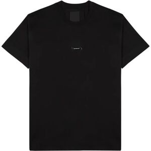 Givenchy , Plaque Slim Fit T-Shirt in Black ,Black female, Sizes: M, S