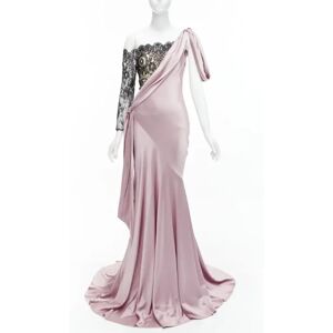 Alexander McQueen Pre-owned , Pre-owned Silk dresses ,Purple female, Sizes: S