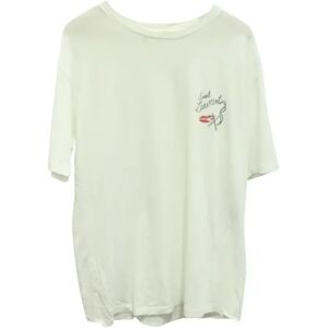 Yves Saint Laurent Vintage , Pre-owned Cotton tops ,White female, Sizes: M