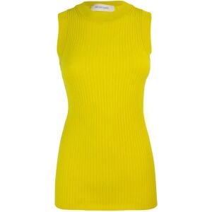 Sportmax , T-Shirts ,Yellow female, Sizes: S, L, XS, M