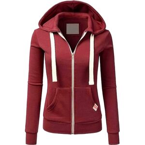 Pope Fbarrett Ltd T/A Whoop Trading Women'S Fitted Hoodie - Uk Sizes 10-16 & 5 Colours! - Black   Wowcher