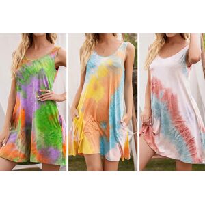 Blu Walk Trading Ltd T/A Supertrendinuk Women's Tie Dye Dress