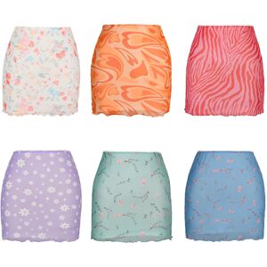 Magexic Women'S Summer Mesh Mini Skirt - 6 Designs - Black   Wowcher