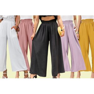 Just Gift Direct Casual Summer Wide Leg Trousers