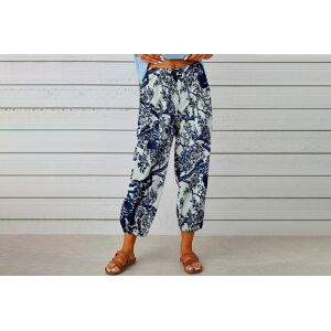 Just Dealz Women's Floral Summer Trousers