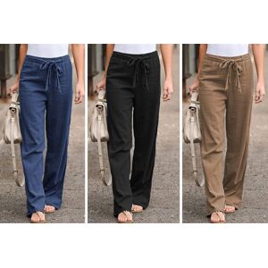 Pope Fbarrett Ltd T/A Whoop Trading Women's Wide Leg Cotton Trousers