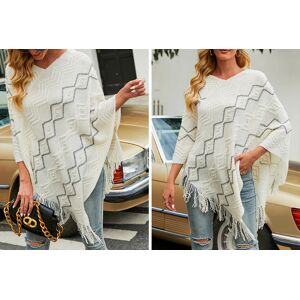 AZONE STORE LTD T/A Shop In Store Women's Knitted V-Neck Poncho