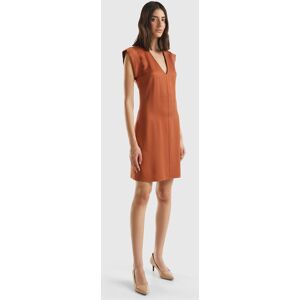 United Colors of Benetton Benetton, Slim Fit Sheath Dress, size XS, Brown, Women