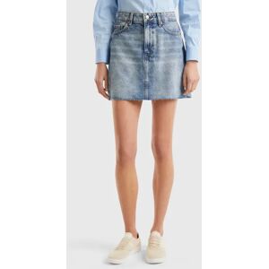 United Colors of Benetton Benetton, Denim Mini Skirt, Blue, Women