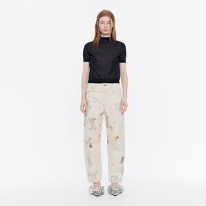 BIMBA Y LOLA BARREL - Ivory Waves Jeans WAVES IVORY 36 adult