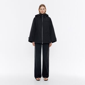 BIMBA Y LOLA Black A-line trench BLACK L adult