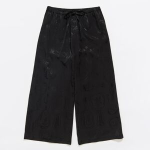 BIMBA Y LOLA Black Mirrors jacquard jogger trousers MIRRORS BLACK XL adult
