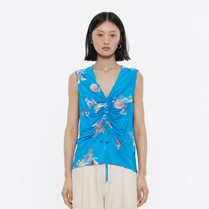 BIMBA Y LOLA Blue Waves straight top WAVES BLUE XS adult