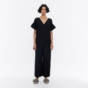 BIMBA Y LOLA Straight black jumpsuit BLACK S adult