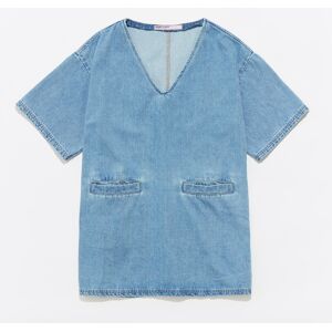 BIMBA Y LOLA Short blue denim dress DENIM BLUE XS adult