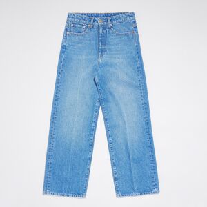 BIMBA Y LOLA CULOTTE - Blue high rise jeans MEDIUM DENIM BLUE 36 adult