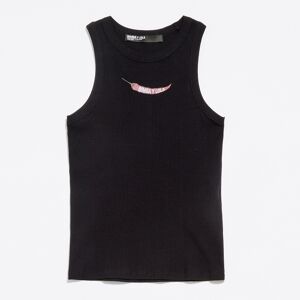 BIMBA Y LOLA Black fitted Chili top BLACK M adult